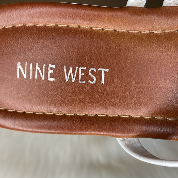 Nine West Strappy Slide flat Sandals 9 1/2 - Picture 7 of 10